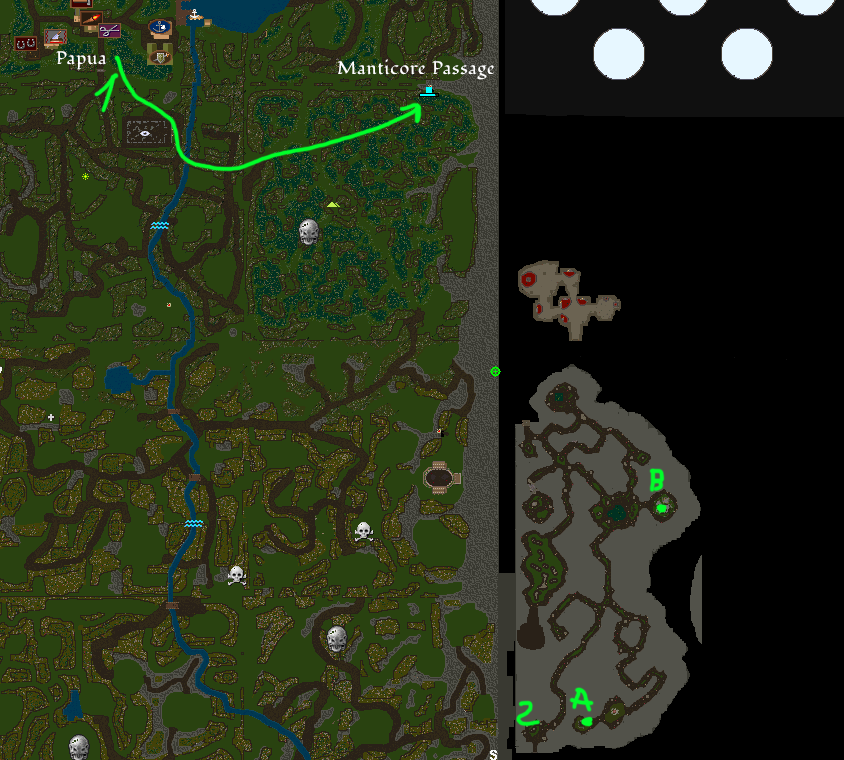 Nightmare spawn map UO: New Legacy