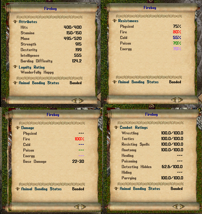 Emberwing stats